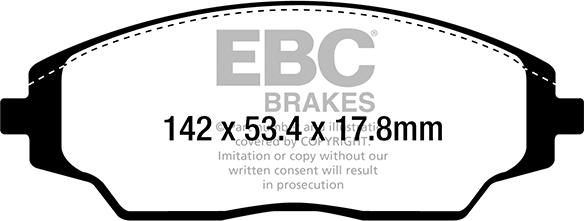 EBC Brakes DPX2294 - Jarrupala, levyjarru inparts.fi