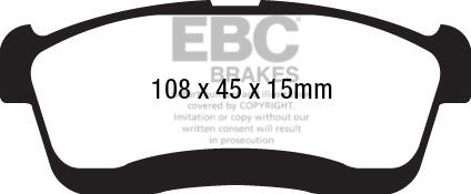 EBC Brakes DPX2238 - Jarrupala, levyjarru inparts.fi