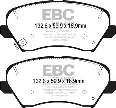 EBC Brakes DPX2232 - Jarrupala, levyjarru inparts.fi