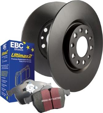 EBC Brakes PD40K1409 - Teho-jarrupalasarja inparts.fi