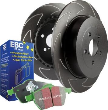 EBC Brakes PD16KF036 - Teho-jarrupalasarja inparts.fi