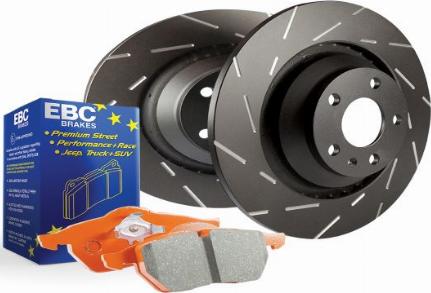 EBC Brakes PD10KR268 - Teho-jarrupalasarja inparts.fi