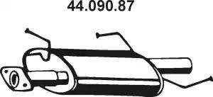 Eberspächer 44.090.87 - Takaäänenvaimentaja inparts.fi