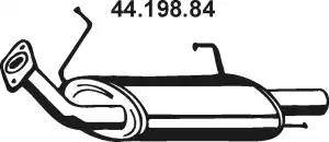 Eberspächer 44.198.84 - Takaäänenvaimentaja inparts.fi