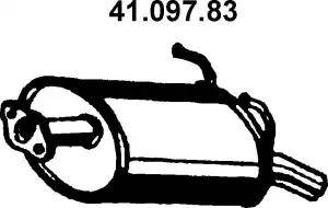 Eberspächer 41.097.83 - Takaäänenvaimentaja inparts.fi