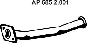 Eberspächer 685.2.001 - Pakoputki inparts.fi