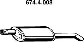 Eberspächer 674.4.008 - Takaäänenvaimentaja inparts.fi