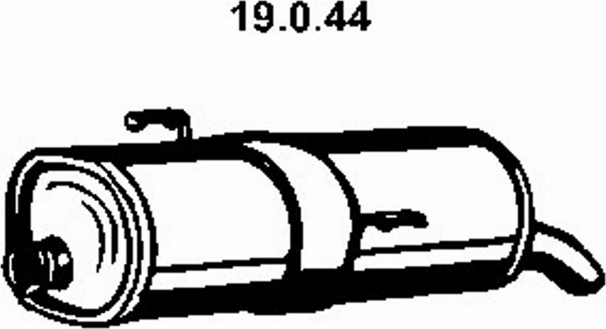 Eberspächer 19.0.44 - Takaäänenvaimentaja inparts.fi