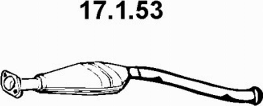 Eberspächer 17.1.53 - Katalysaattori inparts.fi