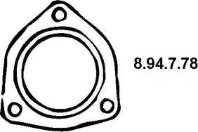 Eberspächer 8.94.7.78 - Tiiviste, pakoputki inparts.fi