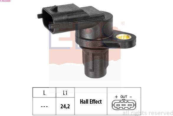 EPS 1.953.830 - Tunnistin, nokka-akselin ajoitus inparts.fi
