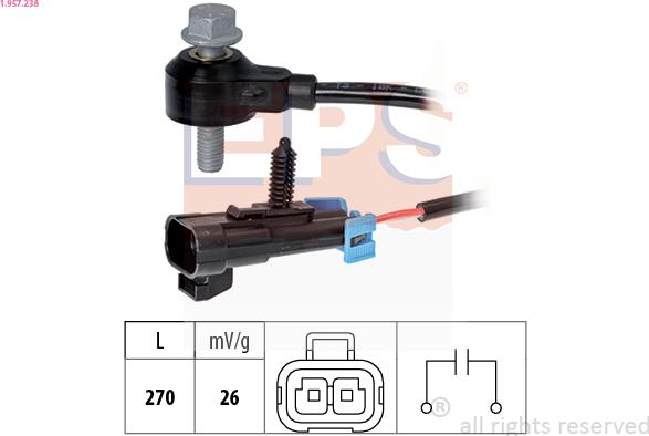 EPS 1-957-238 - Nakutustunnistin inparts.fi