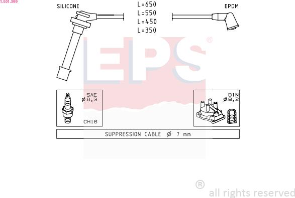 EPS 1.501.399 - Sytytysjohtosarja inparts.fi
