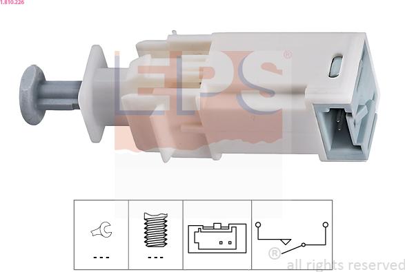 EPS 1-810-226 - Kytkin, (vakionopeus) inparts.fi