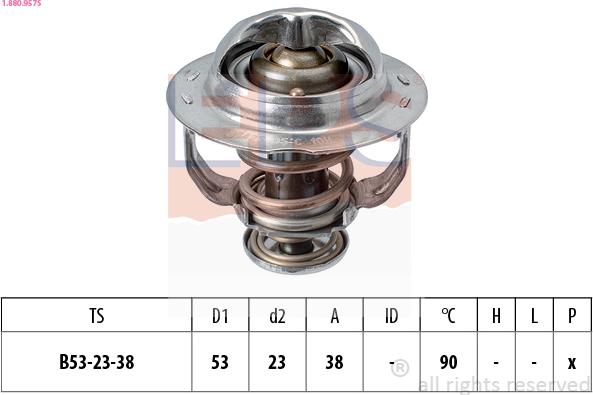 EPS 1.880.957S - Termostaatti, jäähdytysneste inparts.fi