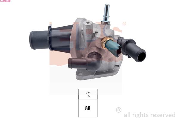 EPS 1.880.580 - Termostaatti, jäähdytysneste inparts.fi