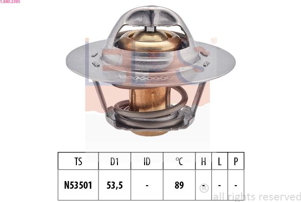 EPS 1.880.239S - Termostaatti, jäähdytysneste inparts.fi