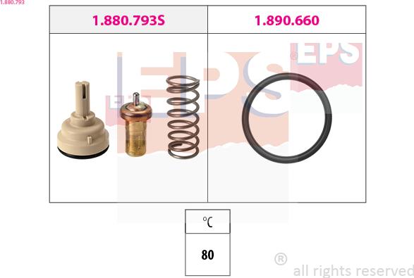 EPS 1.880.793 - Termostaatti, jäähdytysneste inparts.fi