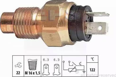 EPS 1.830.525 - Tunnistin, jäähdytysnesteen lämpötila inparts.fi
