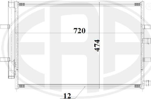 ERA 667191 - Lauhdutin, ilmastointilaite inparts.fi