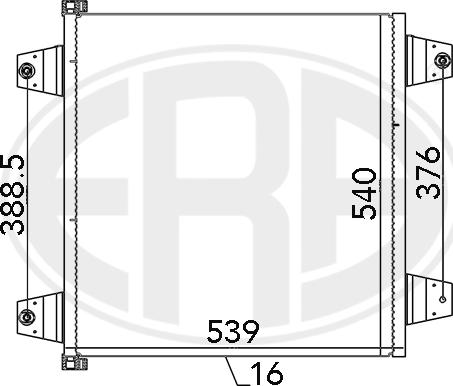 ERA 667123 - Lauhdutin, ilmastointilaite inparts.fi