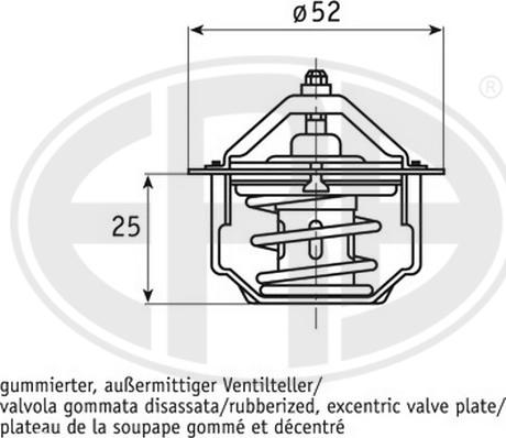 ERA 350351 - Termostaatti, jäähdytysneste inparts.fi