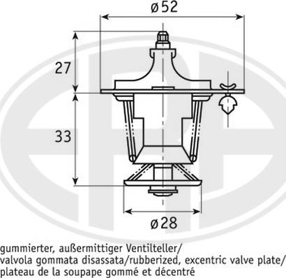 ERA 350353 - Termostaatti, jäähdytysneste inparts.fi