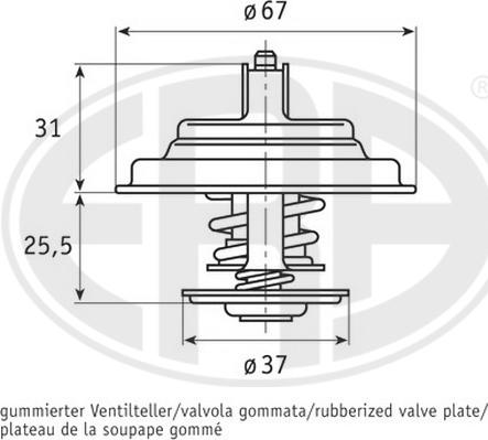 ERA 350327A - Termostaatti, jäähdytysneste inparts.fi