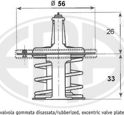 ERA 350280A - Termostaatti, jäähdytysneste inparts.fi