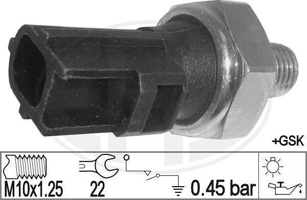 ERA 330904 - Tunnistin, öljynpaine inparts.fi