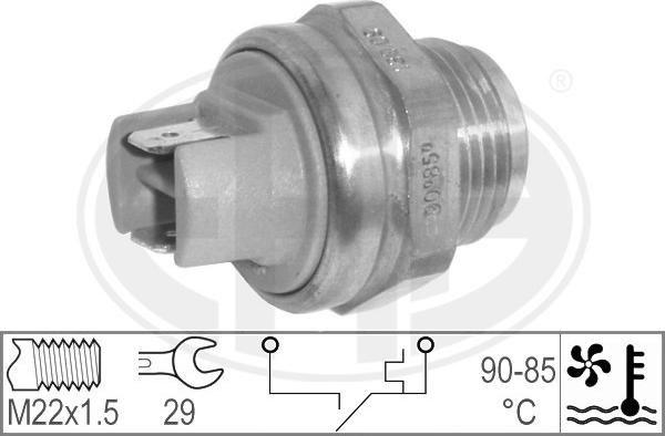 ERA 330563 - Lämpökytkin, jäähdyttimen puhallin inparts.fi