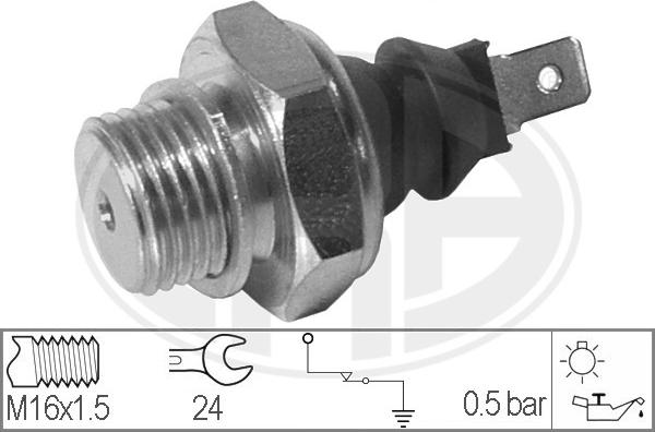 ERA 330025 - Tunnistin, öljynpaine inparts.fi