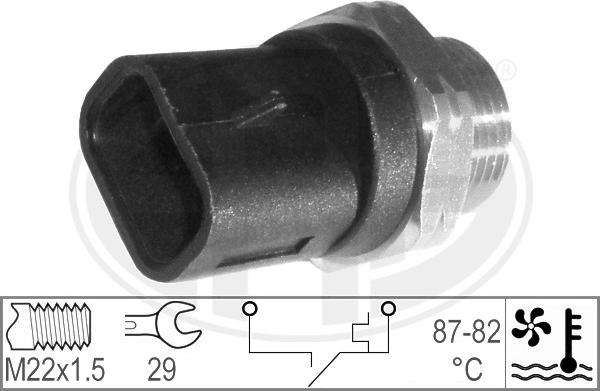 ERA 330178 - Lämpökytkin, jäähdyttimen puhallin inparts.fi