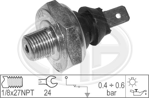 ERA 330352 - Tunnistin, öljynpaine inparts.fi