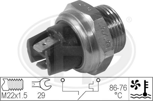 ERA 330292 - Lämpökytkin, jäähdyttimen puhallin inparts.fi