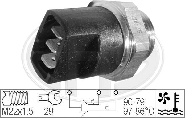 ERA 330281 - Lämpökytkin, jäähdyttimen puhallin inparts.fi