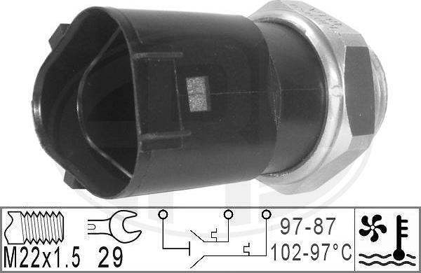 ERA 330230 - Lämpökytkin, jäähdyttimen puhallin inparts.fi