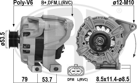 ERA 209657A - Laturi inparts.fi