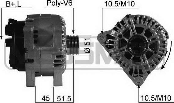 ERA 210543 - Laturi inparts.fi