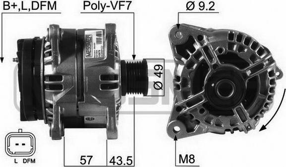 ERA 210579A - Laturi inparts.fi