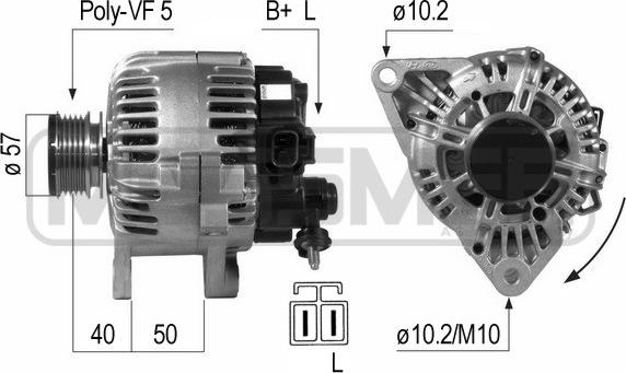 ERA 210650 - Laturi inparts.fi