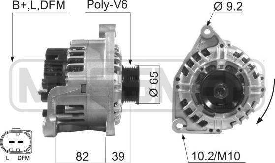 ERA 210076R - Laturi inparts.fi