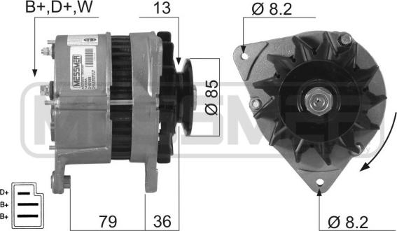 ERA 210188R - Laturi inparts.fi