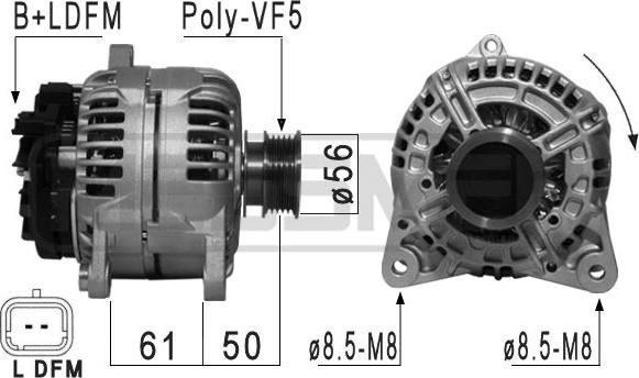 ERA 210865A - Laturi inparts.fi