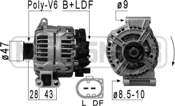 ERA 210887A - Laturi inparts.fi