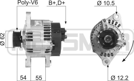 ERA 210246R - Laturi inparts.fi