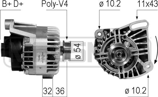 ERA 210745 - Laturi inparts.fi