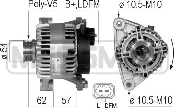 ERA 210740 - Laturi inparts.fi