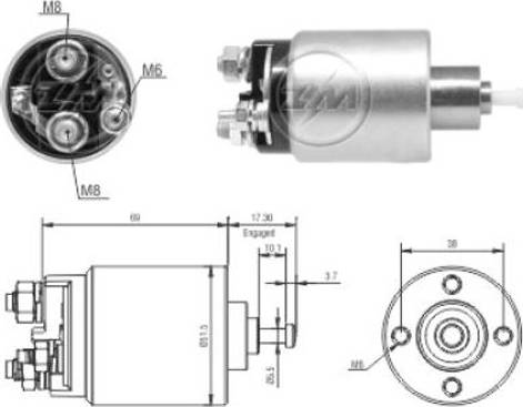 ERA 227942 - Magneettikytkin, käynnistin inparts.fi