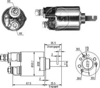 ERA 227544 - Magneettikytkin, käynnistin inparts.fi